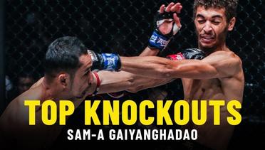 Sam-A Gaiyanghadao’s Top Knockouts - ONE Full Fights