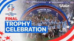 Argentina Trophy Celebration | CONMEBOL Copa America USA 2024