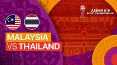 Malaysia vs Thailand - Full Match | ASEAN U19 Boys Championship 2024