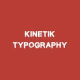Kinetik Typography