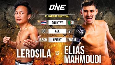 MUAY THAI MASTERCLASS Lerdsila vs. Elias Mahmoudi | Full Fight Replay