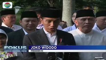 Presiden Jokowi Salat Idul Adha di Istana Bogor - Fokus Pagi
