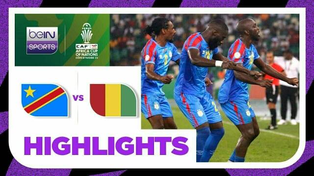 DR Congo vs Guinea - Highlights | TotalEnergies Africa Cup of Nations 2023