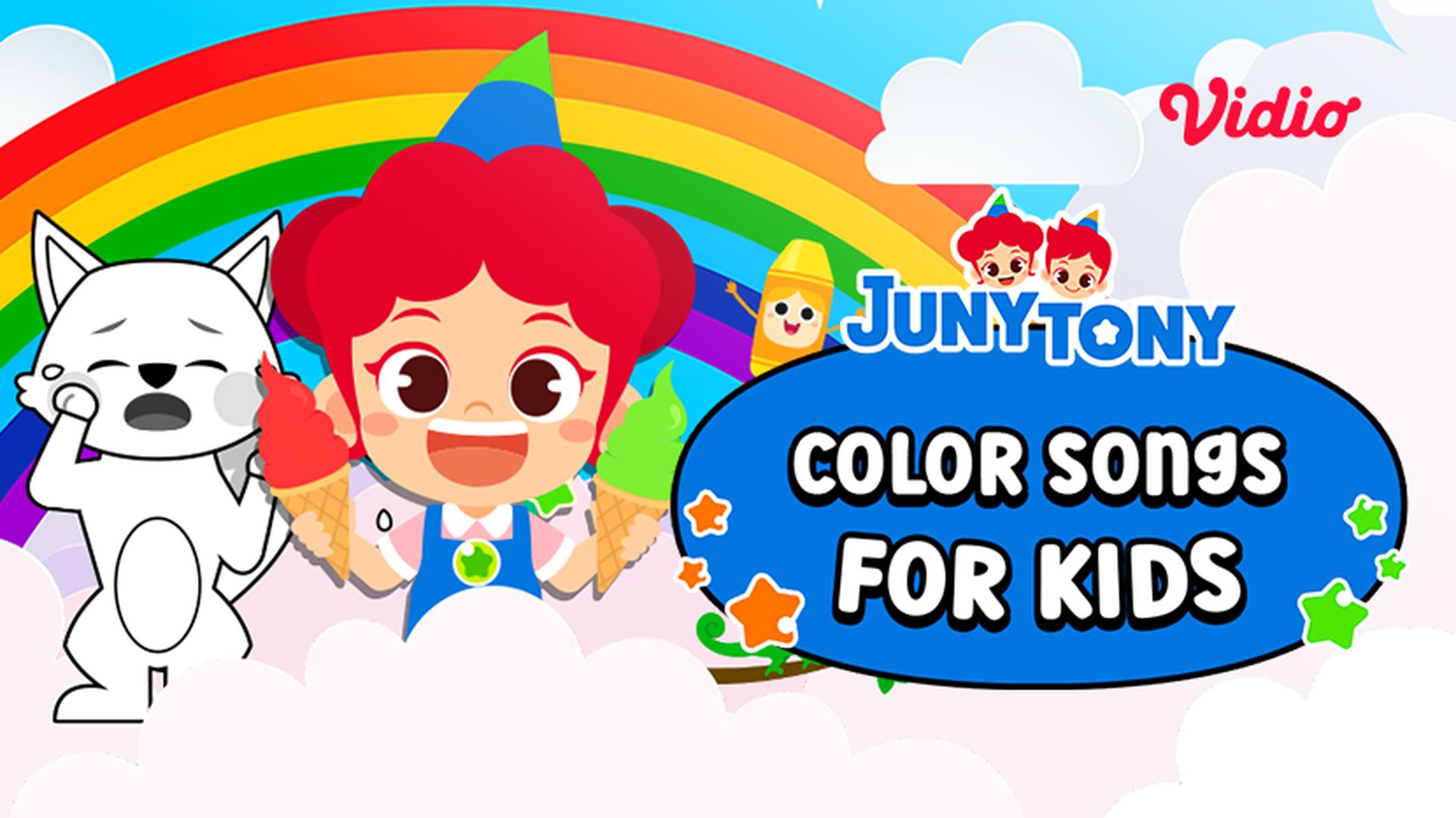 Nonton JunyTony - Colors Songs for Kids (2022) Sub Indo | Vidio