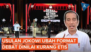 Jokowi Banjir Kritik Usai Minta Format Debat Pilpres Diubah