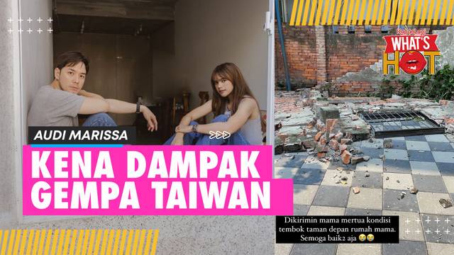 Keluarga Suami Audi Marissa Terdampak Gempa Taiwan, Tembok Dan Pagar Rumah Hancur