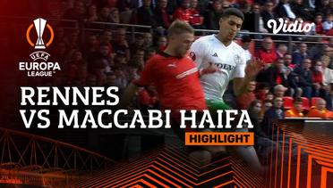 Rennes vs Maccabi Haifa - Highlights | UEFA Europa League 2023/24