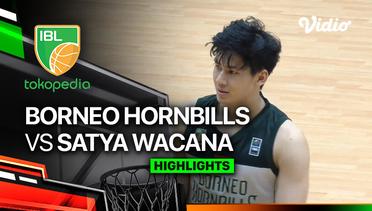 Borneo Hornbills vs Satya Wacana Salatiga - Highlights | IBL Tokopedia 2024