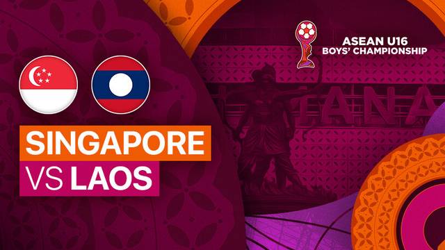 Singapore vs Laos - Full Match | ASEAN U16 Boys Championships 2024