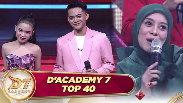 Lesti: “Aku Jadi Ingat Jaman Pacaran..” Ayif & Saskia Nyanyi “Aduhai” Dengan Chemistry Manis! | D'Academy 7 Top 40