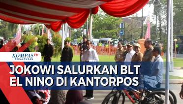 Jokowi Bagikan BLT El Nino di Pekalongan