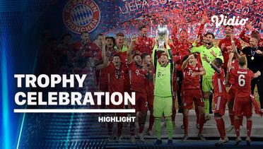 Bayern Munchen’s Trophy Celebration | UEFA Super Cup 2020
