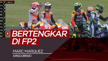 Bersenggolan, Marquez dan Lorenzo Bertengkar di MotoGP Australia