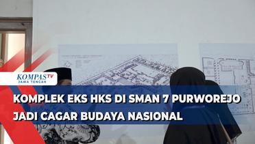 Komplek Eks HKS di SMAN 7 Purworejo Jadi Cagar Budaya Nasional
