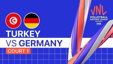 Full Match | VNL WOMEN'S - Turkey vs Germany | Volleyball Nations League 2021