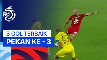 3 Gol Terbaik Pekan ke-3 | BRI Liga 1 2024/25