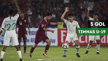 5 Gol Timnas Indonesia U-19 Saat Hadapi Qatar