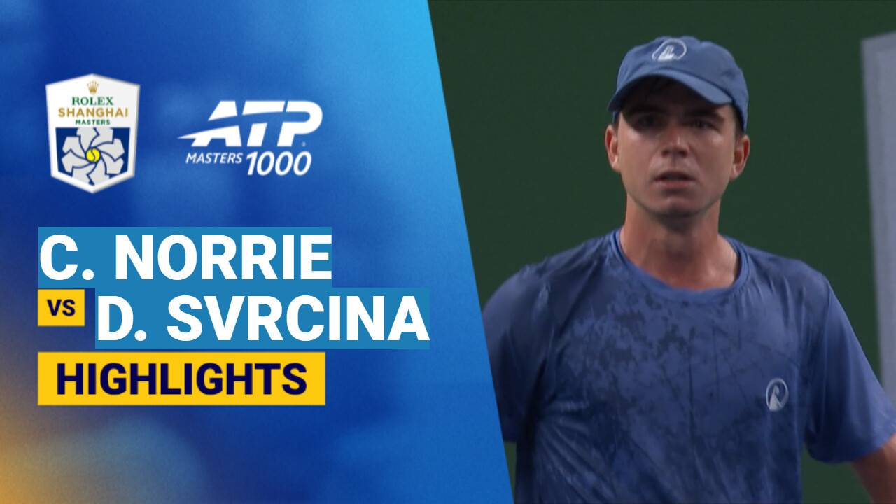 Cameron Norrie vs Dalibor Svrcina - Round 1 (Stadium Court) | ATP Masters 1000: Shanghai Masters 2026