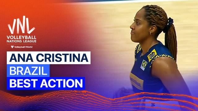 Best Action: Ana Cristina | Women’s Volleyball Nations League 2025