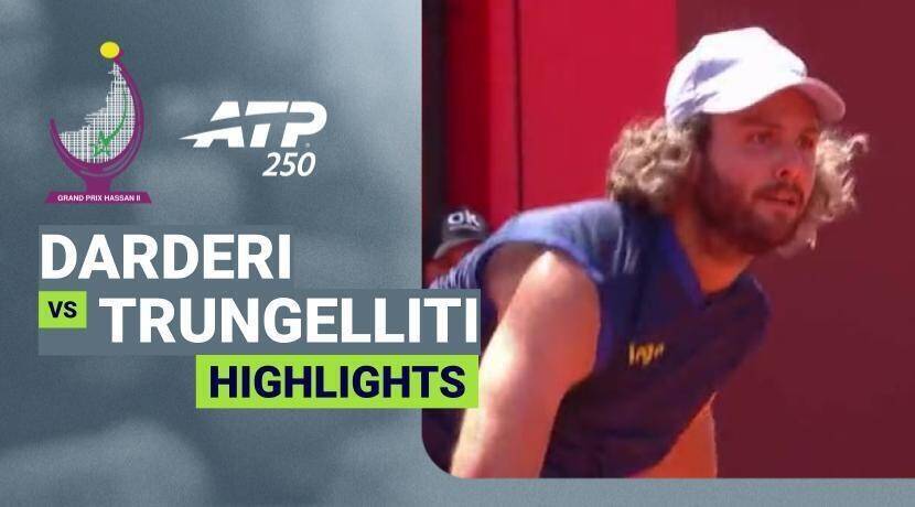 Luciano Darderi vs Marco Trungelliti - Semifinal | ATP 250: Grand Prix Hassan II 2026