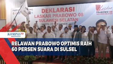 Relawan Prabowo Optimis Raih 60 Persen Suara Di Sulsel