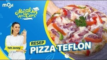 RESEP PIZZA, BUAT DI RUMAH SEENAK RESTORAN | MASAK APA CEU? - Moji