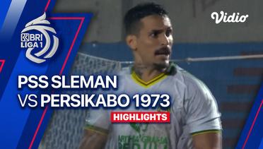 PSS Sleman vs PERSIKABO 1973 - Highlights | BRI Liga 1 2023/24