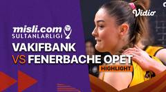 Highlights | Final 2: Vakifbank vs Fenerbahce Opet | Women's Turkish League