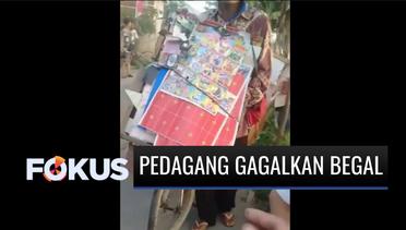 Viral Aksi Heroik Pedagang Mainan Gagalkan Begal Sadis di Cikarang Utara, Sepedanya Sampai Rusak! | Fokus