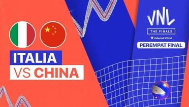 Full Match | Perempat Final: Italia vs China | Women's Volleyball Nations League 2022