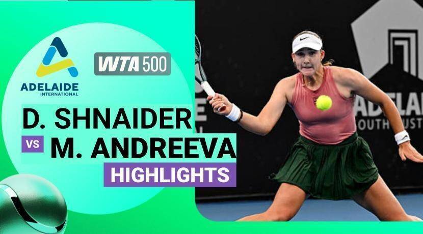 WTA 500: Adelaide International 2026 - Semifinal