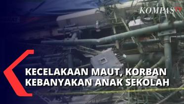 Kecelakaan Maut Truk Kontainer di Bekasi Telan Banyak Korban: Korban Kebanyakan Anak SD!