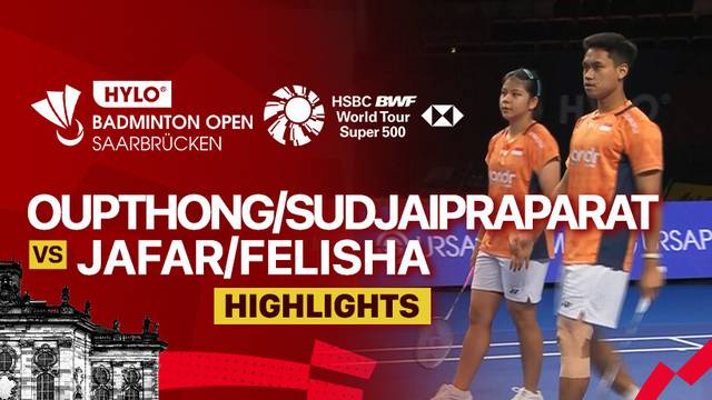 Ruttanapak Oupthong/Jhenicha Sudjaipraparat (THA) vs Jafar Hidayatullah/Felisha Alberta Nathaniel Pasaribu (INA) - Highlight | HYLO Open 2025
