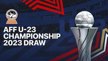 AFF U-23 Championship 2023 Draw