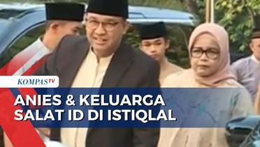 Ajak Keluarga, Anies Baswedan Salat Idulfitri di Masjid Istiqlal Jakarta!