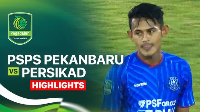 PSPS Pekanbaru vs Persikad - Highlight | Pegadaian Championship 2025/26