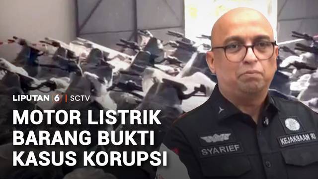 Kejagung akan Menyerahkan Ribuan Motor Listrik Barang Bukti Kepada BGN untuk Digunakan | Liputan 6