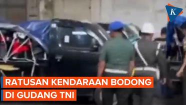 Gudang TNI Jadi Tempat Simpan Ratusan Kendaraan Bodong, Tiga Oknum Prajurit Jadi Tersangka