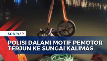 Pemuda Berusia 39 Tahun Tewas Usai Terjun ke Sungai Kalimas Surabaya Bersama Motornya