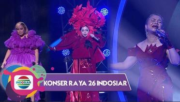 Fantastis!! Melly Goeslaw-Pinkan Mambo-Ruth Sahanaya "Kala Surya Tenggelam"!! I Konser Raya 26 Indosiar