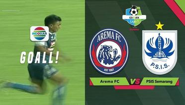 Goal Dedik Setiawan - Arema FC (1) vs PSIS Semarang (0) | Go-Jek Liga 1 bersama Bukalapak
