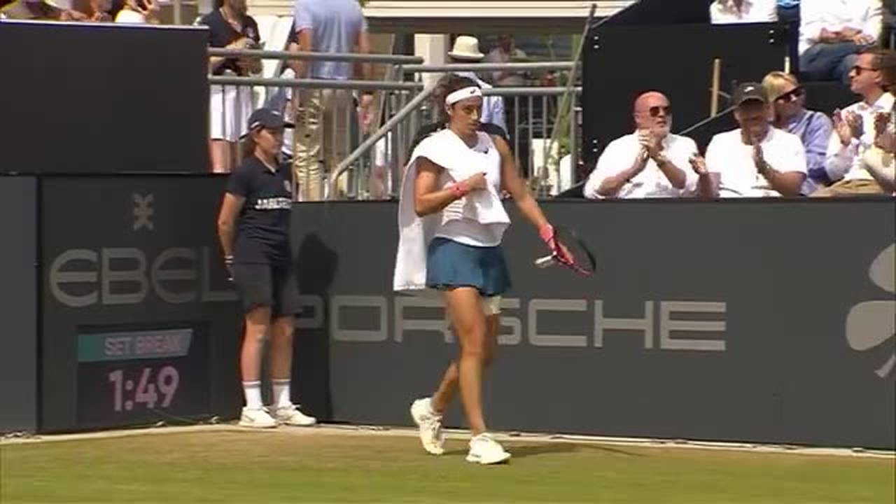 Match Highlights Caroline Garcia vs Alize WTA Bad Homburg Open 2022 Vidio