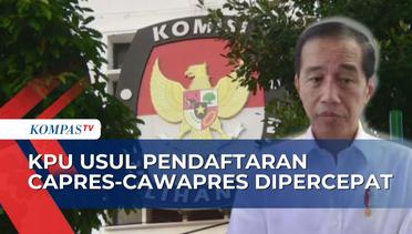 KPU Godok Rencana Memajukan Pendaftaran Capres-Cawapres, Ini Respons Jokowi