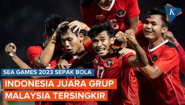 Klasemen Sepak Bola SEA Games 2023: Indonesia Juara Grup, Malaysia Tersingkir