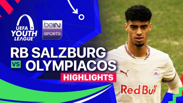 RB Salzburg vs Olympiacos - Highlights | UEFA Youth League 2024/25