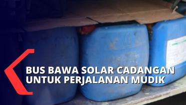 Antisipasi Solar Langka, Bus AKAP di Manado Bawa Solar Cadangan saat Bawa Pemudik