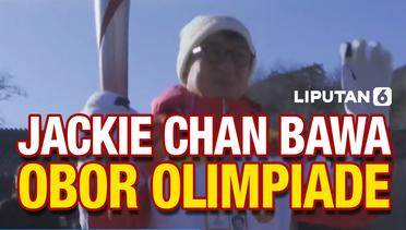 Jackie Chan Bawa Obor Olimpiade Musim Dingin Beijing