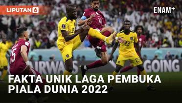 Fakta Laga Pembuka Piala Dunia 2022 Qatar Kontra Ekuador, Tuan Rumah Pertama yang Kalah