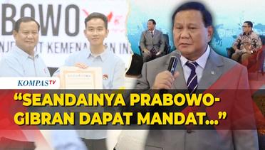 [FULL] Tanya Jawab Prabowo soal Komitmen dengan Gibran Terkait Politik Luar Negeri ke Depan