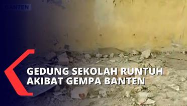 Dua Gedung Sekolah Rusak Akibat Gempa Banten, Kegiatan Belajar Sementara Digelar di Halaman
